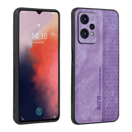 For OnePlus Nord CE 2 Lite 5G AZNS 3D Embossed Skin Feel Phone Case(Purple) by AZNS