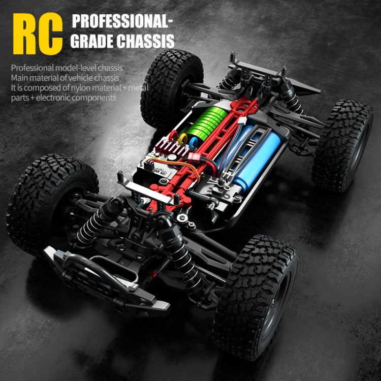 JJR/C Q117C Full Scale Brushless High Speed Off-Road Wrangler Remote Control Car(Black Red) by JJR/C