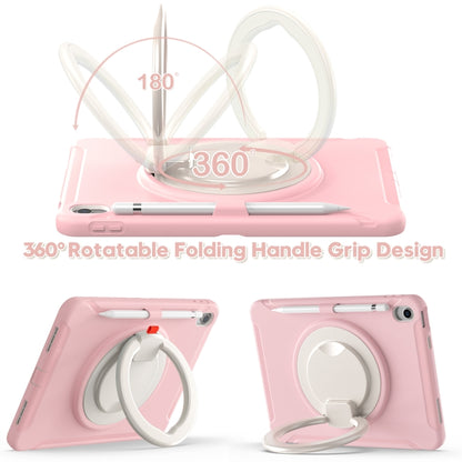 For iPad 2025 / 2022 Shockproof TPU + PC Protective Tablet Case(Cherry Blossoms Pink) by bashfashion