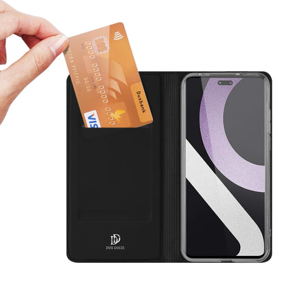 For Xiaomi 12 Lite 5G NE DUX DUCIS Skin Pro Series Horizontal Flip Phone Leather Case(Black) by DUX DUCIS