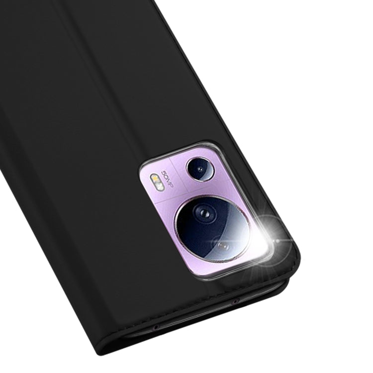 For Xiaomi 12 Lite 5G NE DUX DUCIS Skin Pro Series Horizontal Flip Phone Leather Case(Black) by DUX DUCIS