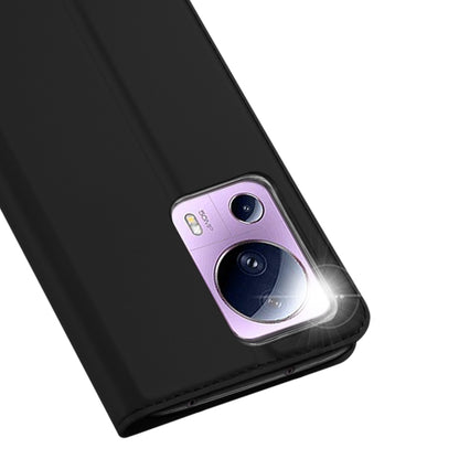 For Xiaomi 12 Lite 5G NE DUX DUCIS Skin Pro Series Horizontal Flip Phone Leather Case(Black) by DUX DUCIS