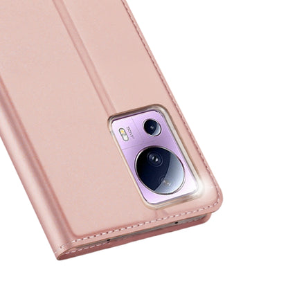 For Xiaomi 12 Lite 5G NE DUX DUCIS Skin Pro Series Horizontal Flip Phone Leather Case(Rose Gold) by DUX DUCIS