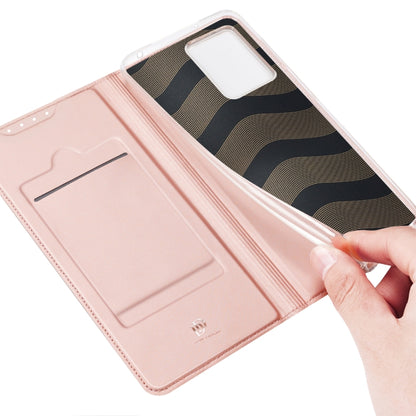For Xiaomi 12 Lite 5G NE DUX DUCIS Skin Pro Series Horizontal Flip Phone Leather Case(Rose Gold) by DUX DUCIS