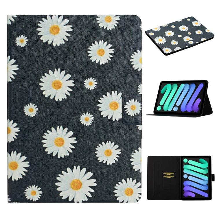 For iPad 2025 / 2022 Flower Pattern Flip Leather Smart Tablet Case(Small Daisies) by bashfashion