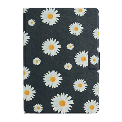 For iPad 2025 / 2022 Flower Pattern Flip Leather Smart Tablet Case(Small Daisies) by bashfashion