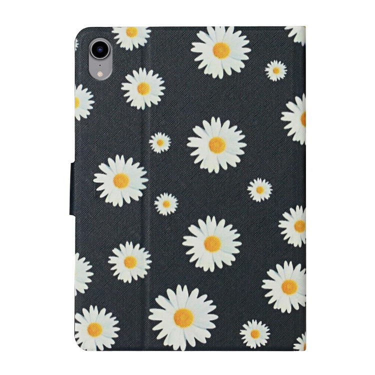For iPad 2025 / 2022 Flower Pattern Flip Leather Smart Tablet Case(Small Daisies) by bashfashion