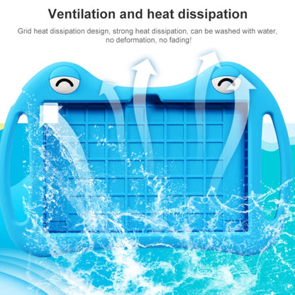 For Alcatel 1T 10 2020 Silicone Shockproof Protective Tablet Case(Blue) by bashfashion