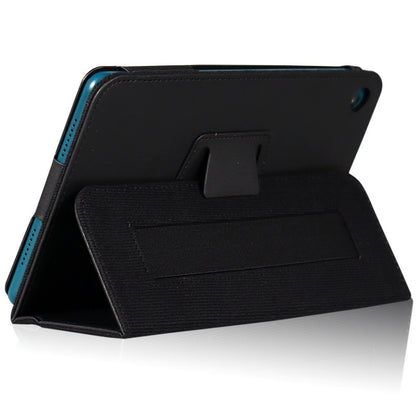 For TCL Tab 8 Litchi Texture Tablet Leather Case with Holder(Black) by bashfashion