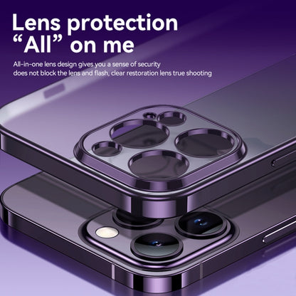 For iPhone 14 Plus SULADA Electroplating Frosted All-inclusive TPU Phone Case(Black) by SULADA