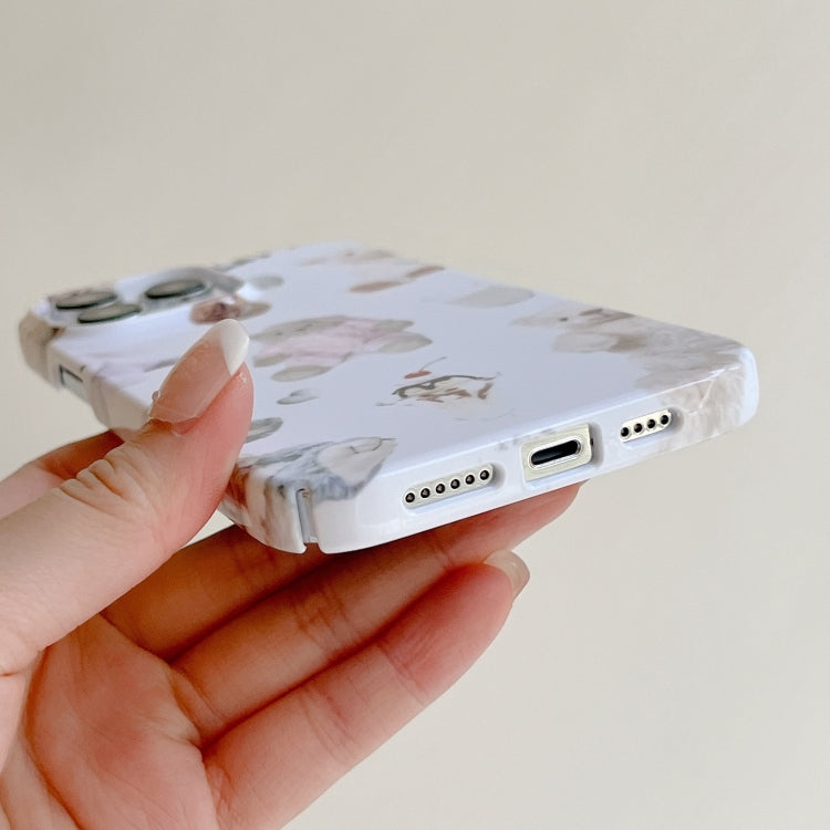 For iPhone 14 Pro Max Cartoon Film Craft Hard PC Phone Case(Stuffed Bear) by bashfashion