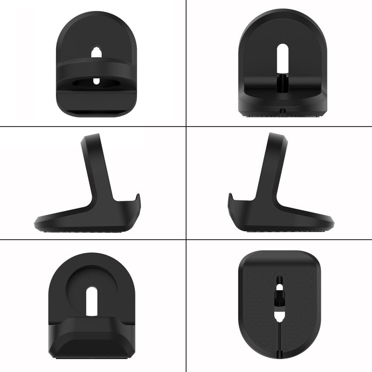 For Apple Watch Smart Watch Silicone Charging Stand Without Charger(Black) by bashfashion