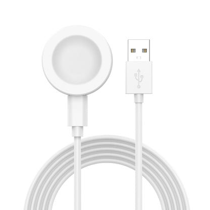 Smart Watch Magnetic Charging Cable, Length: 1m, Split Version(White) by bashfashion