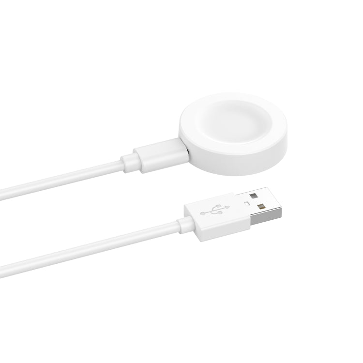 Smart Watch Magnetic Charging Cable, Length: 1m, Split Version(White) by bashfashion