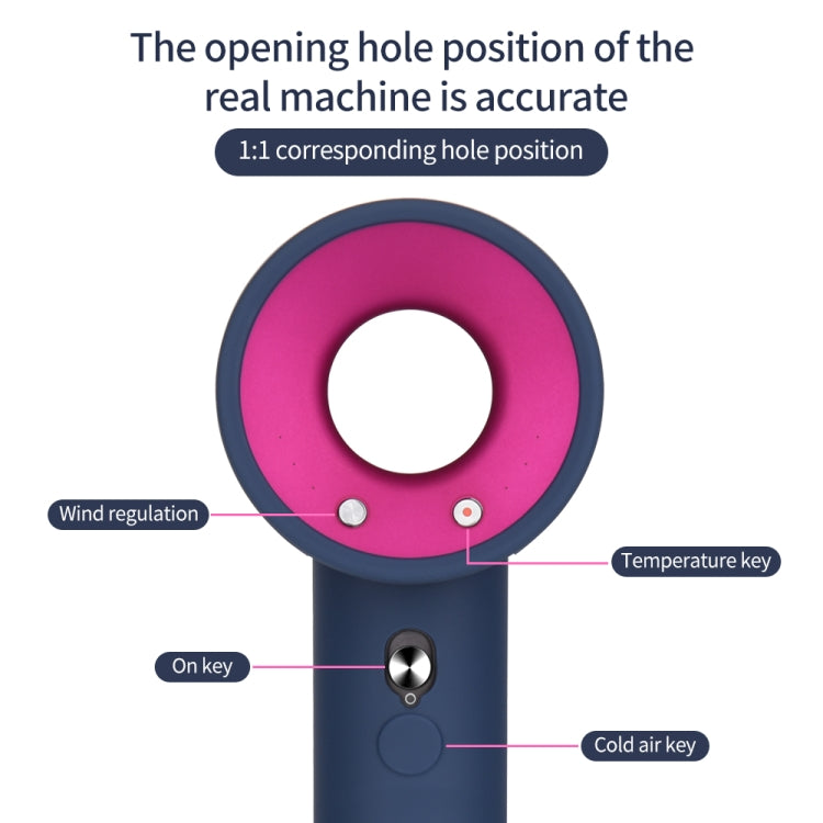 Hair Drier Shockproof Silicone Protective Case for Dyson(Black) by bashfashion