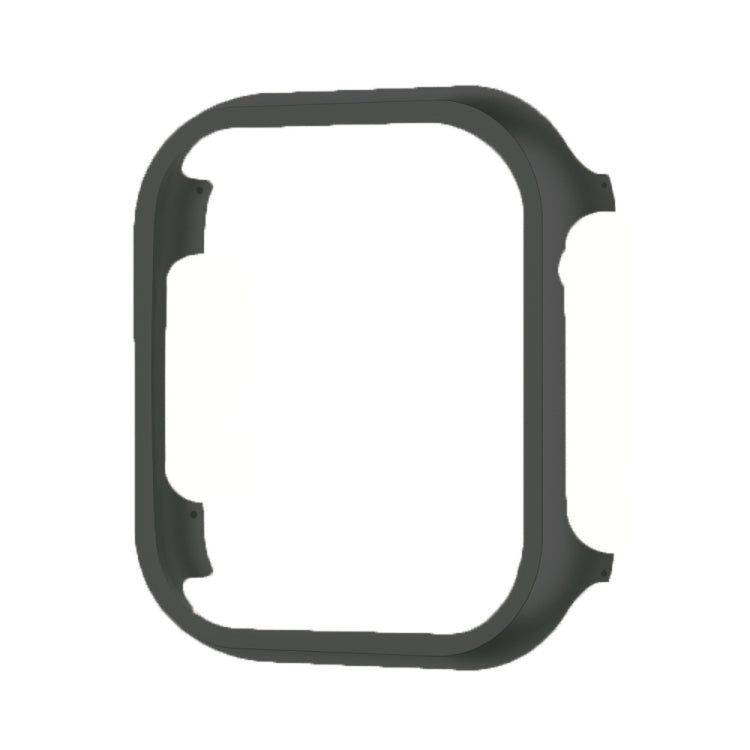 For Apple Watch Ultra 3 / 2 / 1 49mm Aluminum Alloy Frame Protective Case(Black) by bashfashion