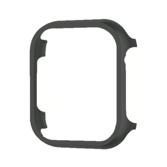 For Apple Watch Ultra 3 / 2 / 1 49mm Aluminum Alloy Frame Protective Case(Black) by bashfashion