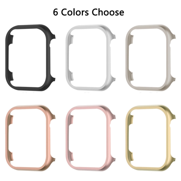 For Apple Watch Ultra 3 / 2 / 1 49mm Aluminum Alloy Frame Protective Case(Black) by bashfashion
