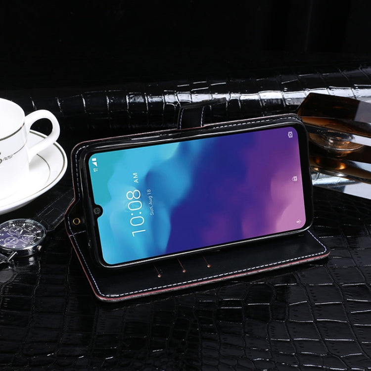 For ZTE Blade A7 2020 idewei Crocodile Texture Horizontal Flip Leather Case with Holder & Card Slots & Wallet(Black) by idewei