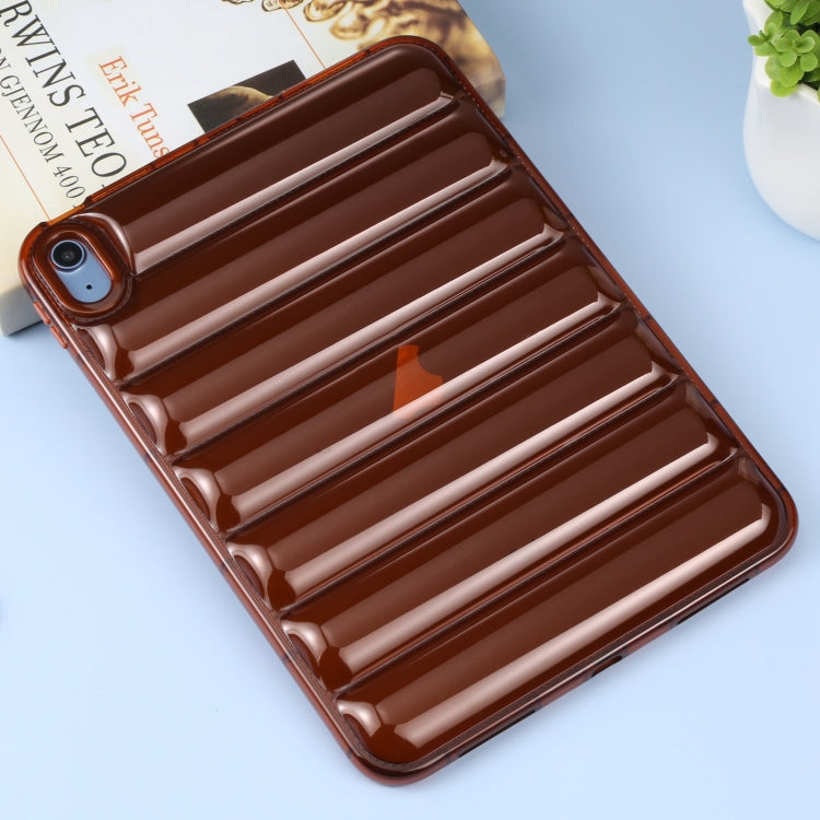 For iPad 2025 / 2022 Eiderdown Cushion Shockproof Tablet Case(Caramel) by bashfashion