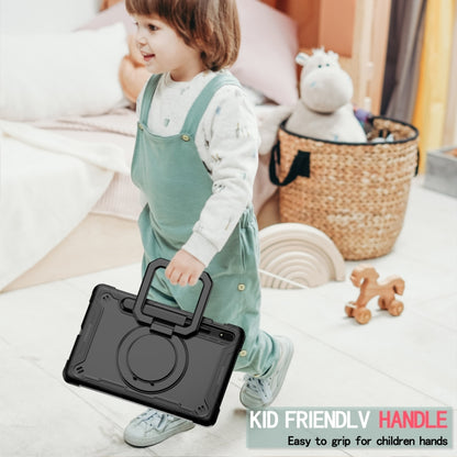 For Samsung Galaxy Tab S7 / S8 Silicone + PC Bracelet Holder Tablet Case(Black) by bashfashion