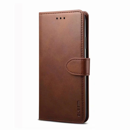 For Huawei Y9 Prime (2019) GUSSIM Business Style Horizontal Flip Leather Case with Holder & Card Slots & Wallet(Brown) by GUSSIM
