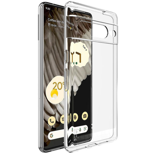 For Google Pixel 7 Pro IMAK UX-5 Series Transparent Shockproof TPU Protective Phone Case(Transparent) by imak