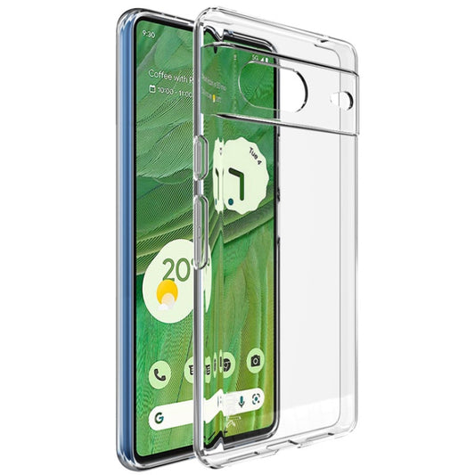 For Google Pixel 7 IMAK UX-5 Series Transparent Shockproof TPU Protective Phone Case(Transparent) by imak