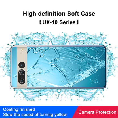 For Google Pixel 7 Pro IMAK UX-10 Series Transparent Shockproof TPU Phone Case(Transparent) by imak