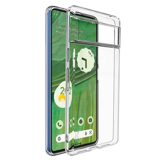 For Google Pixel 7 IMAK UX-10 Series Transparent Shockproof TPU Phone Case(Transparent) by imak