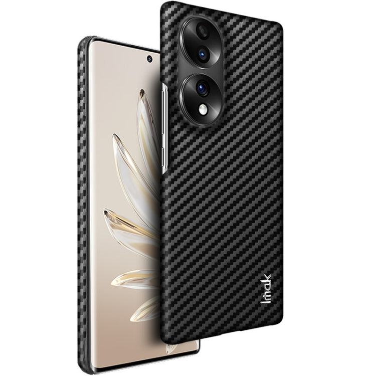 For Honor 70 5G imak Ruiyi Series Carbon Fiber PU + PC Phone Case by imak