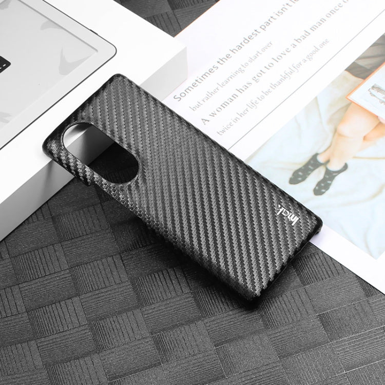 For Honor 70 5G imak Ruiyi Series Carbon Fiber PU + PC Phone Case by imak