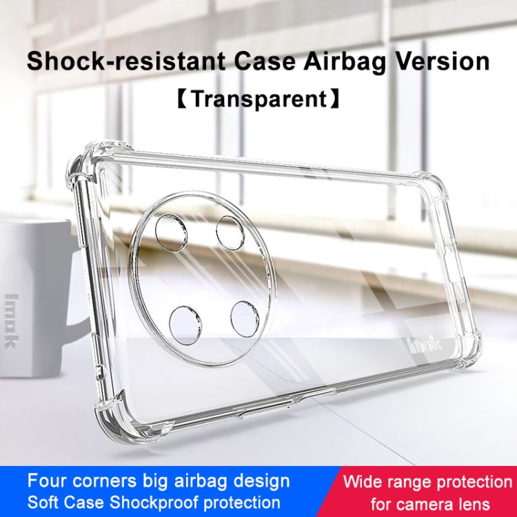 For Honor X30 5G/Magic4 Lite 5G/X40 GT 5G imak Shockproof Airbag TPU Phone Case(Transparent) by imak