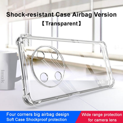 For Honor X30 5G/Magic4 Lite 5G/X40 GT 5G imak Shockproof Airbag TPU Phone Case(Transparent) by imak
