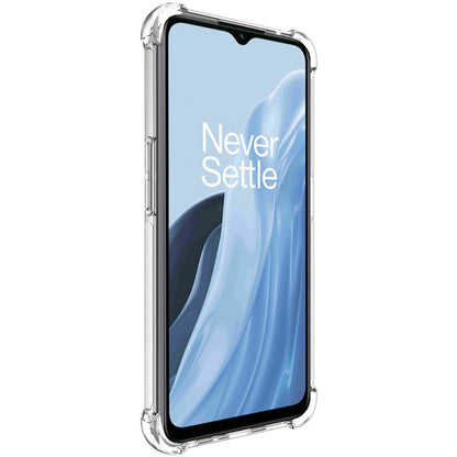 For OnePlus Nord N300 5G imak Shockproof Airbag TPU Phone Case(Transparent) by imak