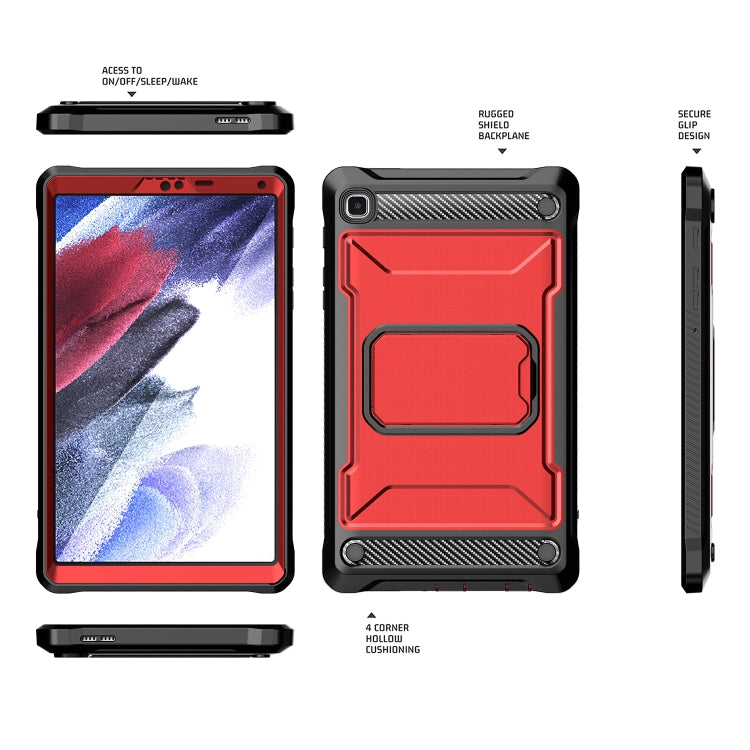 For Samsung Galaxy Tab A7 Lite Explorer Tablet Protective Case (Red) by bashfashion