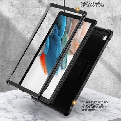 For Samsung Galaxy Tab A8 10.5 2021 Explorer Tablet Protective Case (Black) by bashfashion