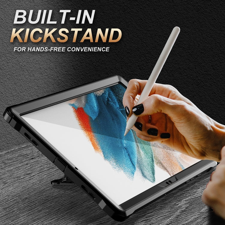 For Samsung Galaxy Tab A8 10.5 2021 Explorer Tablet Protective Case (Black) by bashfashion