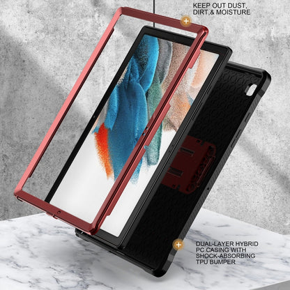 For Samsung Galaxy Tab A8 10.5 2021 Explorer Tablet Protective Case (Red) by bashfashion