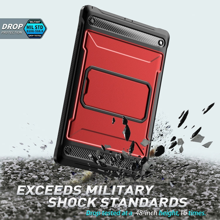 For Samsung Galaxy Tab A8 10.5 2021 Explorer Tablet Protective Case (Red) by bashfashion