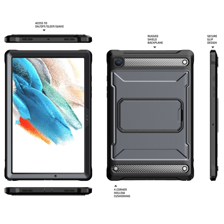 For Samsung Galaxy Tab A8 10.5 2021 Explorer Tablet Protective Case (Grey) by bashfashion