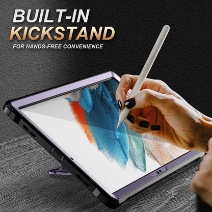 For Samsung Galaxy Tab A8 10.5 2021 Explorer Tablet Protective Case (Purple) by bashfashion