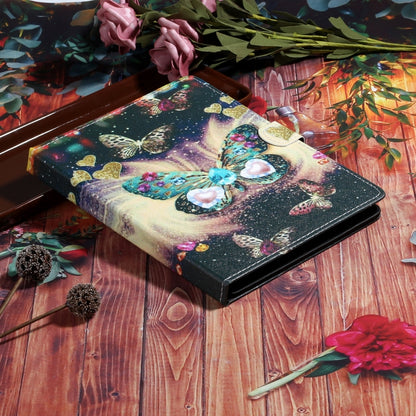 For 7 inch Tablet PC Universal Coloured Drawing Pattern Horizontal Flip Leather Case with Holder & Card Slot(Butterflies) by bashfashion