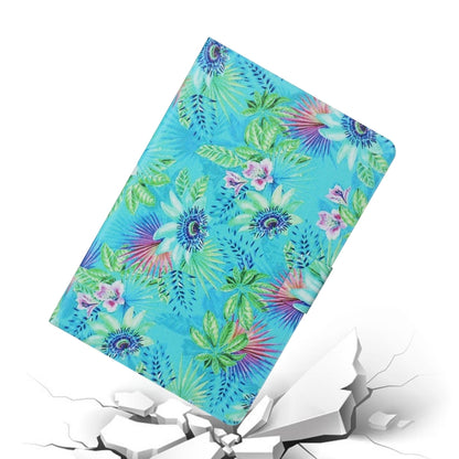 For 8 inch Tablet PC Universal Coloured Drawing Pattern Horizontal Flip Leather Case with Holder & Card Slot(Flowers) by bashfashion