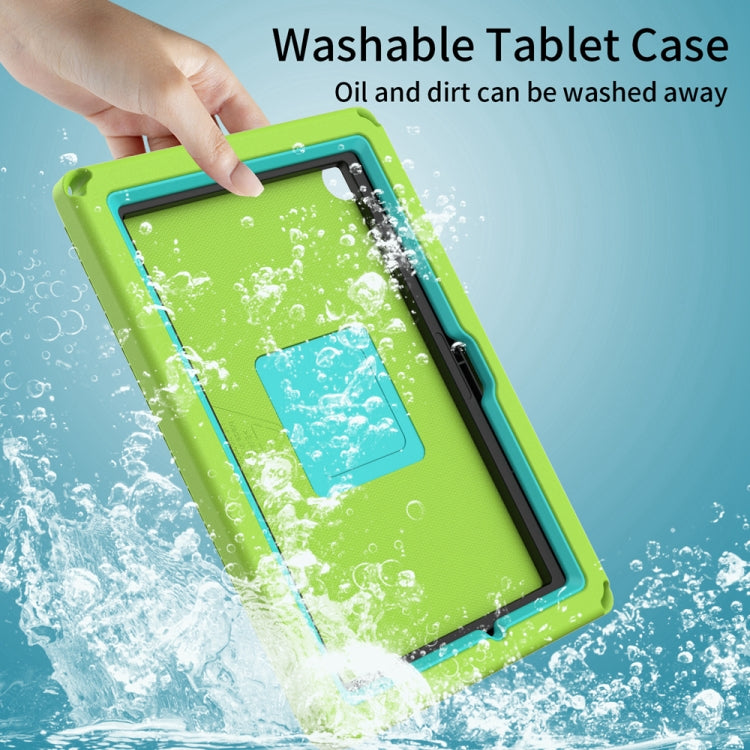 For Samsung Galaxy Tab A8 10.5 2021 EVA + PC Shockproof Tablet Case with Waterproof Frame(Grass Green) by bashfashion