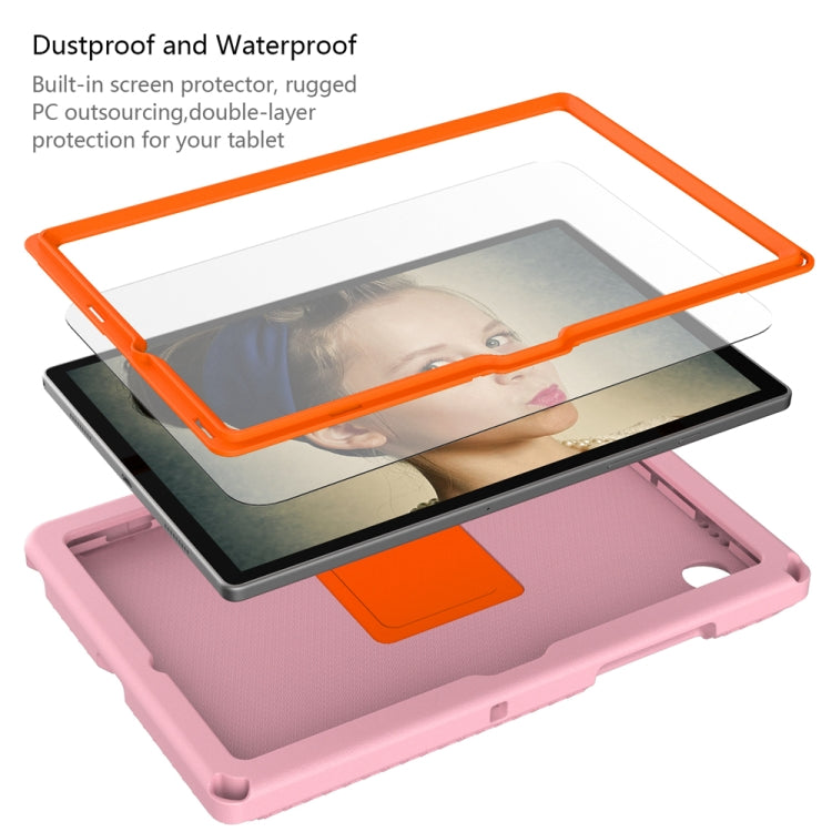For Samsung Galaxy Tab A8 10.5 2021 EVA + PC Shockproof Tablet Case with Waterproof Frame(Pink) by bashfashion