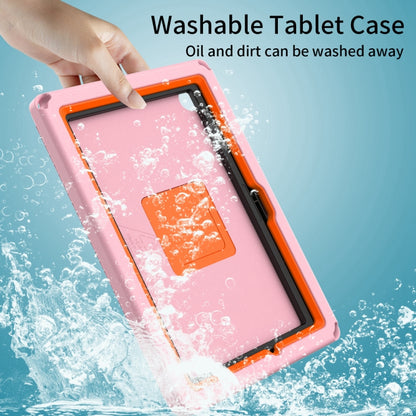 For Samsung Galaxy Tab A8 10.5 2021 EVA + PC Shockproof Tablet Case with Waterproof Frame(Pink) by bashfashion