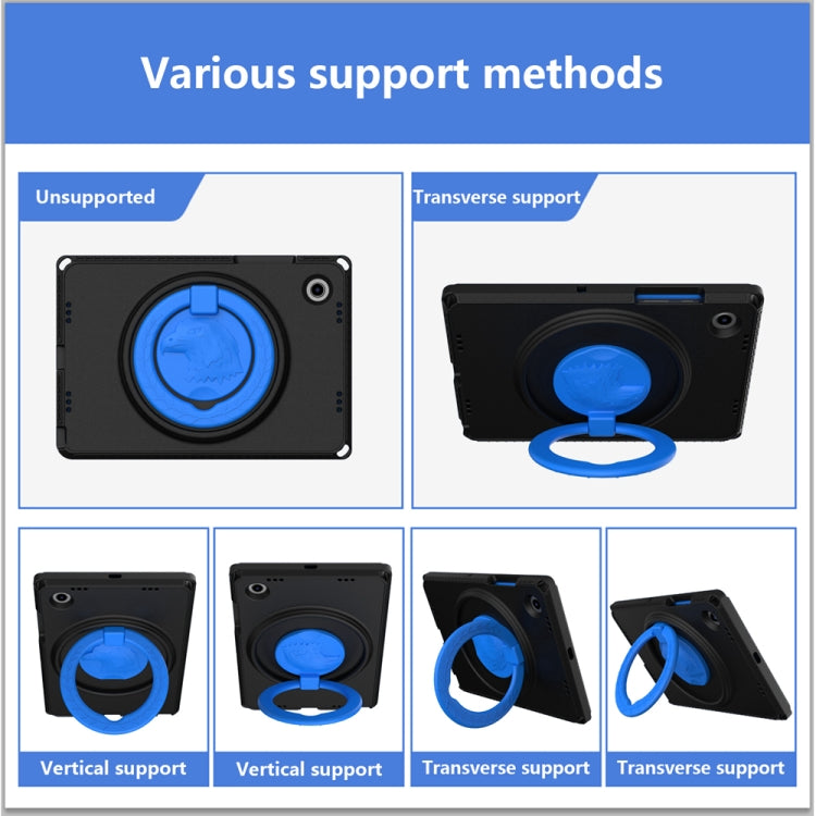 For Samsung Galaxy Tab A8 10.5 2021 EVA + PC Shockproof Tablet Case with Waterproof Frame(Black) by bashfashion