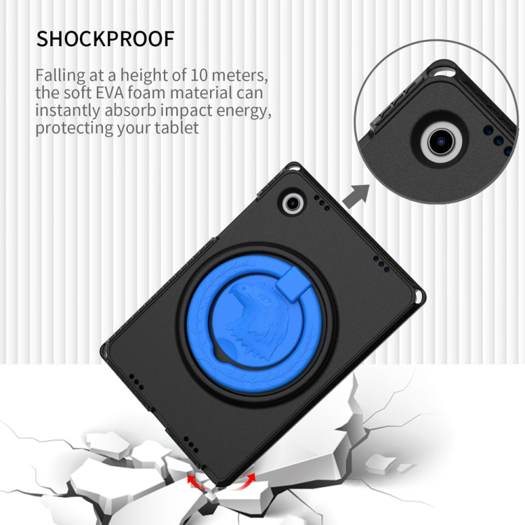 For Samsung Galaxy Tab A8 10.5 2021 EVA + PC Shockproof Tablet Case with Waterproof Frame(Black) by bashfashion