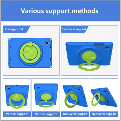 For Samsung Galaxy Tab A8 10.5 2021 EVA + PC Shockproof Tablet Case with Waterproof Frame(Blue) by bashfashion